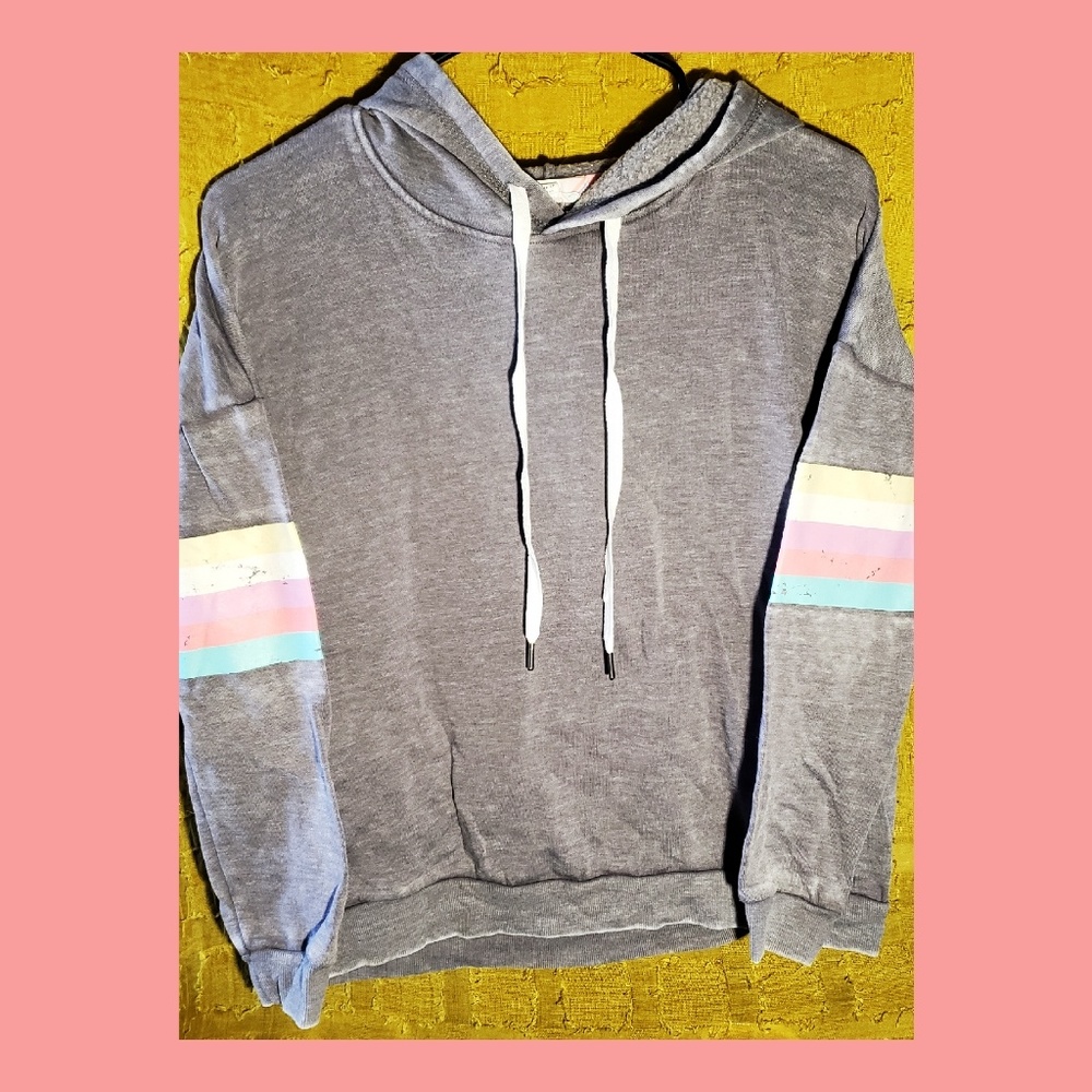 Lightweight Grey Hoodie